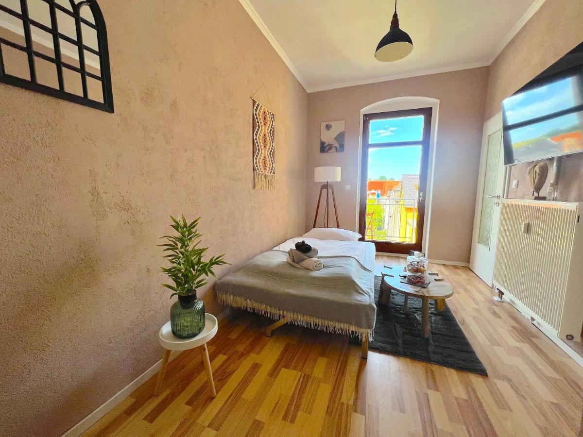 Elbling Apartment Mit Terrasse - Netflix - Parkplatz - Weinbergblick Мейсен Экстерьер фото